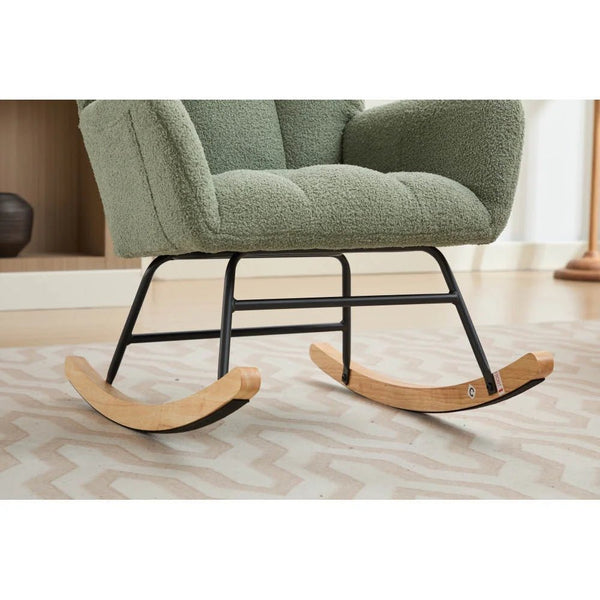Teddy Upholstered Rocking Chair - Baby Sessions