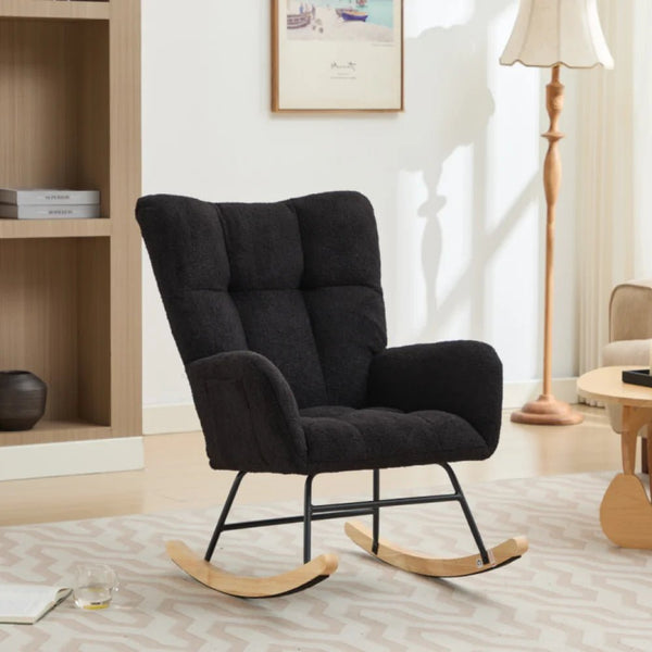 Teddy Upholstered Rocking Chair - Baby Sessions