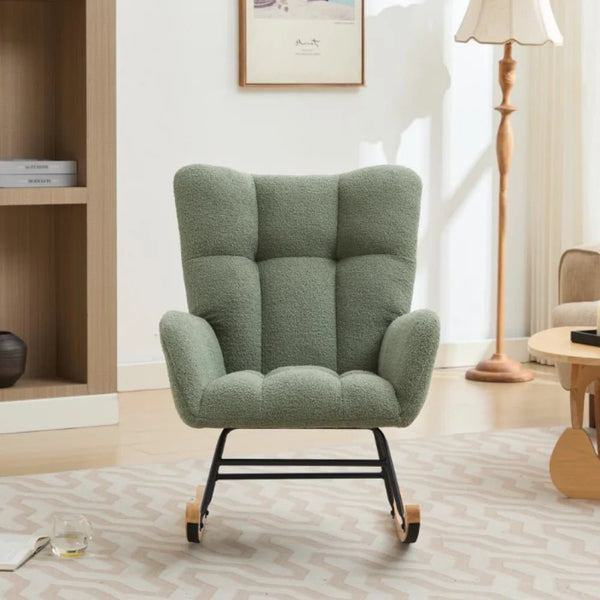 Teddy Upholstered Rocking Chair - Baby Sessions