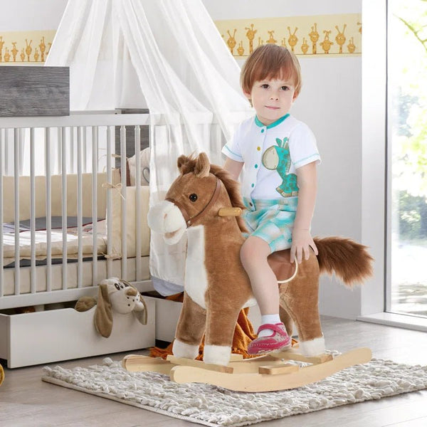 Wooden Rocking Horse - Baby Sessions