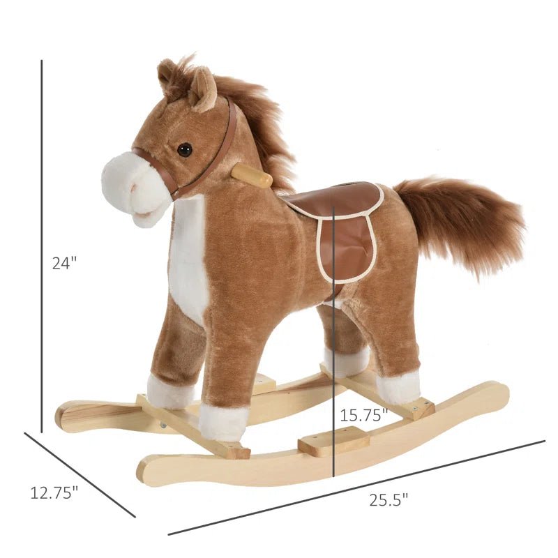 Wooden Rocking Horse - Baby Sessions