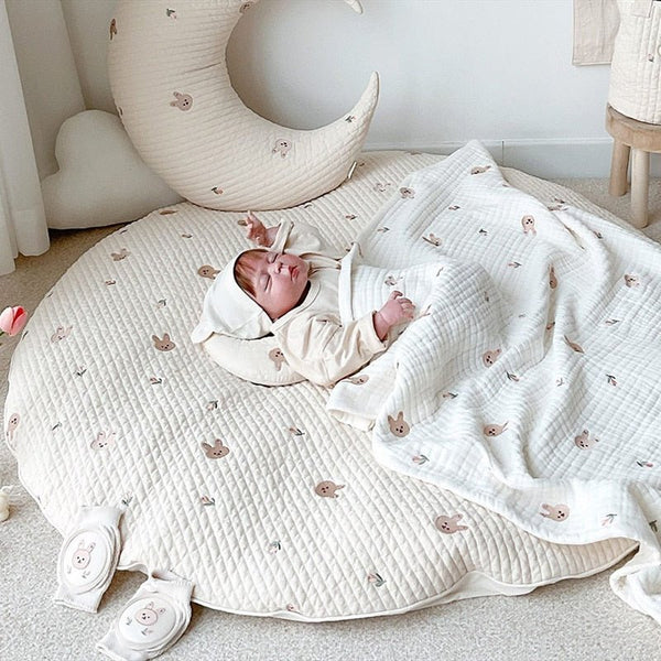 NURSERY Embroidered Baby Mat - Baby Sessions