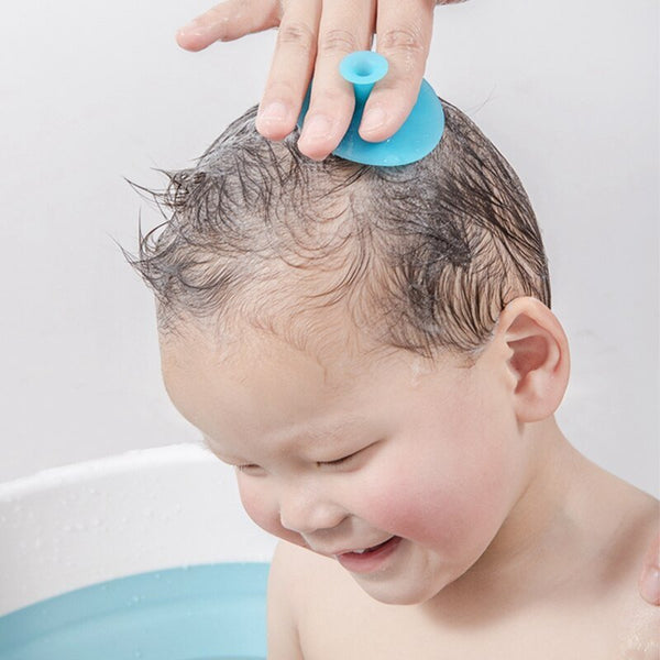 Silicone Soft Baby Bath Massage Brush - Baby Sessions