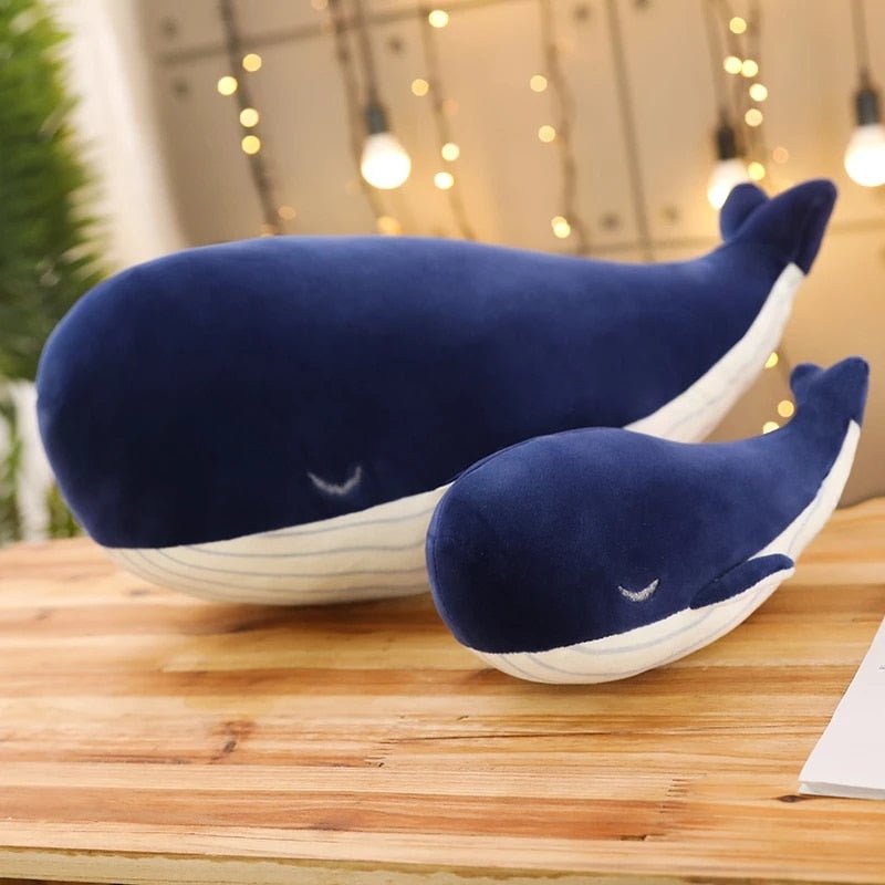 Soft Little Blue Whale Plush Toys - Baby Sessions