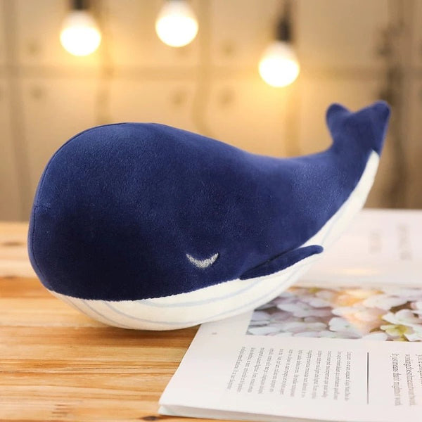 Soft Little Blue Whale Plush Toys - Baby Sessions