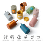 Vibrant Soft Building Blocks (Animal) - Baby Sessions