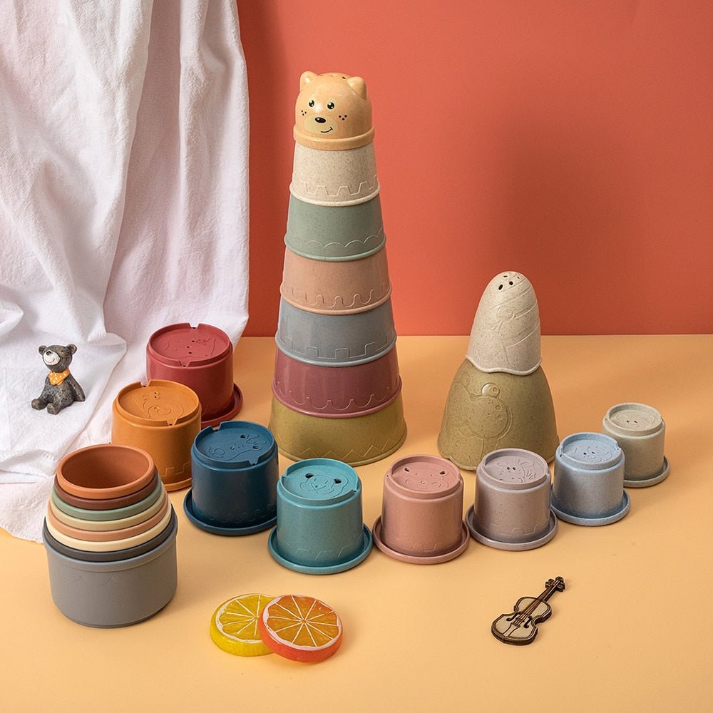 Vibrant Soft Building Blocks (Animal) - Baby Sessions